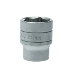 
                  TENG TOOLS Nasadka 6-kątna 24x40 mm z chwytem 1/2" CrV M1205246-C 5020385131217